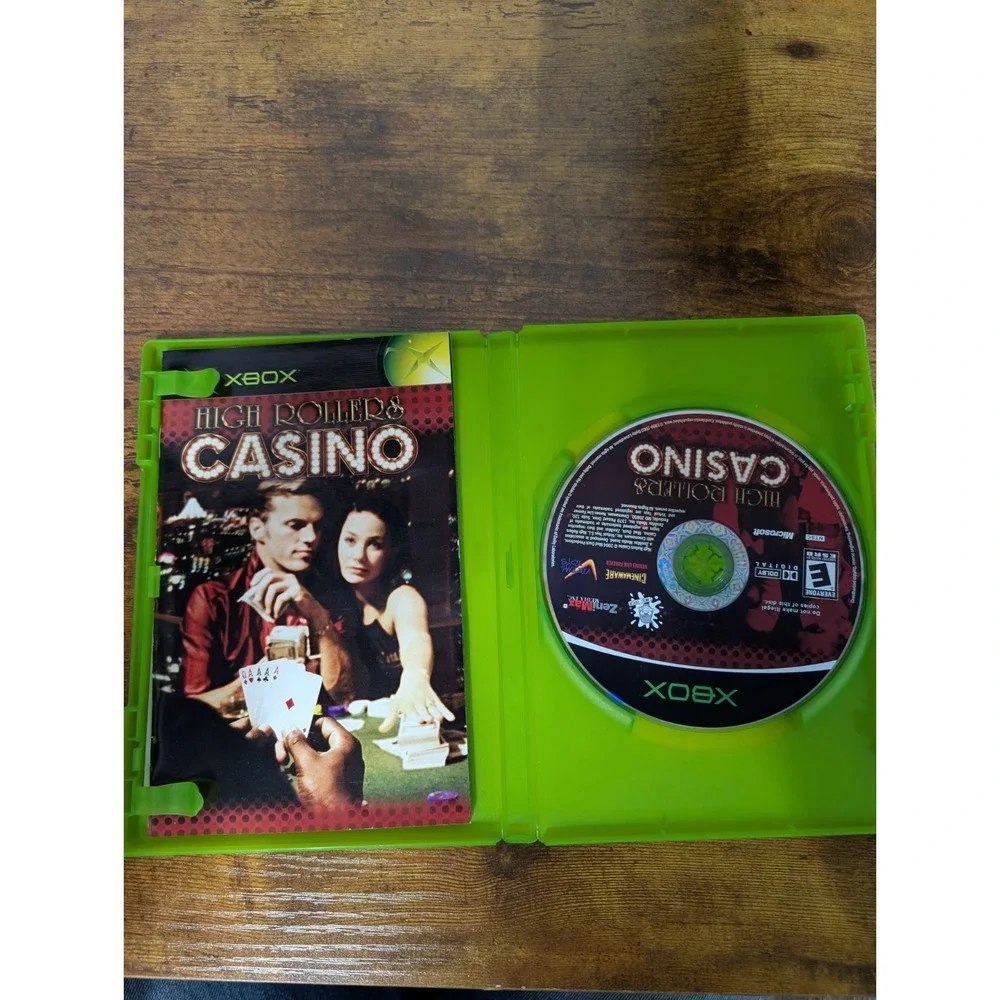 High Rollers Casino - Microsoft Xbox Tested CIB